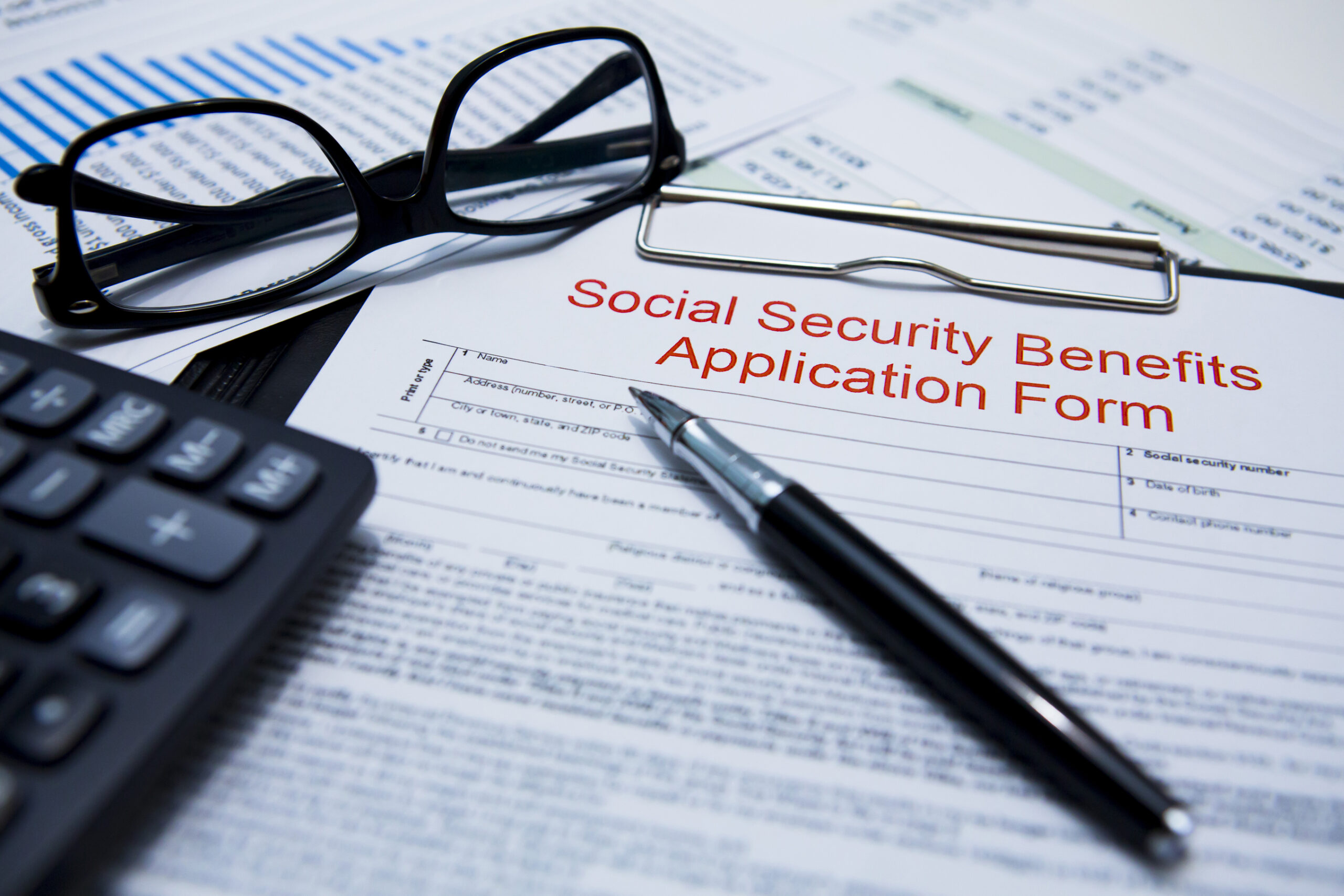 Social Security Benefits Application Form Social Security