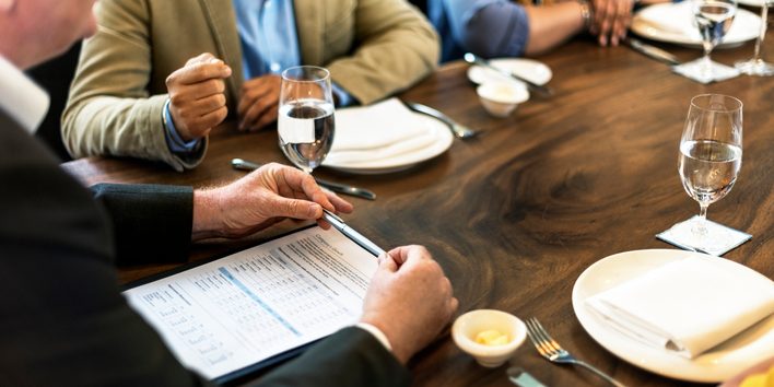 Enjoying the free steak or being the mark in the room?