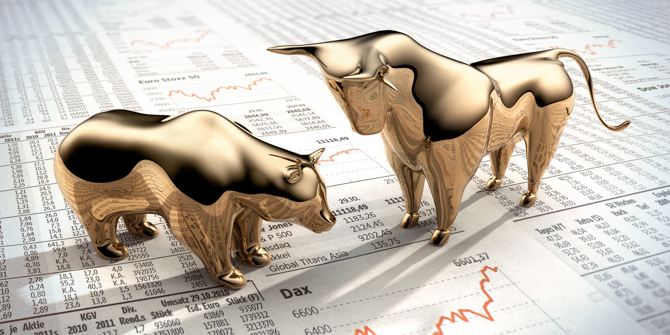 Bull and Bear on stock market prices